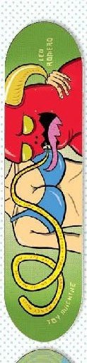 Toy Machine Romero What They Said deck in the Tum Yeto Fall 2009 catalogue