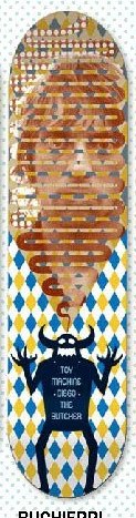 Toy Machine Buchierri Diamond FP deck in the Tum Yeto Fall 2009 catalogue