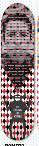 Toy Machine Romero Diamond FP deck in the Tum Yeto Fall 2009 catalogue