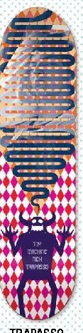 Toy Machine Trapasso Diamond FP deck in the Tum Yeto Fall 2009 catalogue