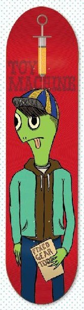 Toy Machine Fixed Gear deck in the Tum Yeto Fall 2009 catalogue
