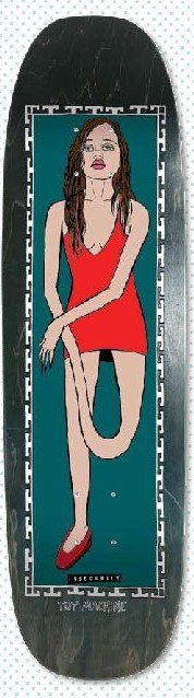 Toy Machine TM Insecurity deck in the Tum Yeto Fall 2009 catalogue