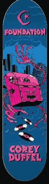 Foundation Duffel Monster deck in the Tum Yeto Fall 2009 catalogue