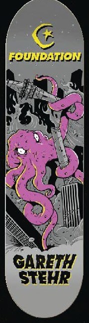 Foundation Stehr Monster deck in the Tum Yeto Fall 2009 catalogue