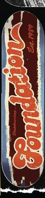 Foundation Est. '89 (Brown) deck in the Tum Yeto Fall 2009 catalogue