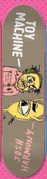 Toy Machine Harmony Talking Heads deck in the Tum Yeto Spring 2009 catalogue