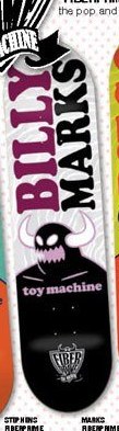 Toy Machine Marks Fiberprime deck in the Tum Yeto Spring 2009 catalogue