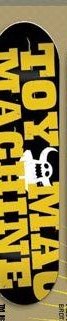 Toy Machine TM Distressed (Black/Gold) deck in the Tum Yeto Spring 2009 catalogue