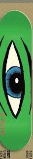 Toy Machine Sect Eye (Green) deck in the Tum Yeto Spring 2009 catalogue