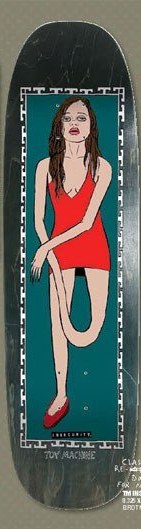 Toy Machine Insecurity deck in the Tum Yeto Spring 2009 catalogue