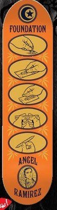 Foundation Ramirez Roll Yer Own deck in the Tum Yeto Spring 2009 catalogue