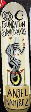 Foundation Ramirez Circus deck in the Tum Yeto Spring 2009 catalogue