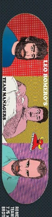 Toy Machine Romero Team Manager deck in the Tum Yeto Spring 2010 catalogue