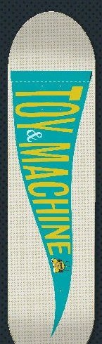 Toy Machine Toy Pendant deck in the Tum Yeto Spring 2010 catalogue