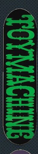 Toy Machine Matokie V.5 (Neon Green) deck in the Tum Yeto Spring 2010 catalogue