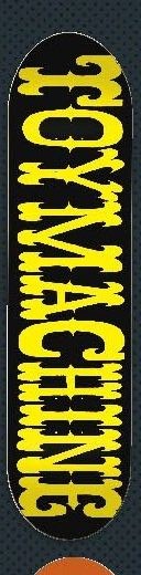 Toy Machine Matokie V.5 (Neon Yellow) deck in the Tum Yeto Spring 2010 catalogue