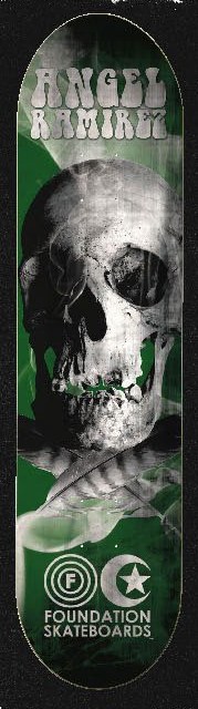 Foundation Ramirez Death Club deck in the Tum Yeto Spring 2010 catalogue