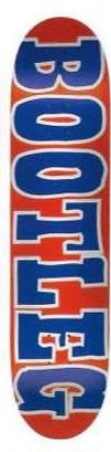 Bootleg Rip-Off Logo (Blue/Red) deck in the VK Skate Distribution 2003