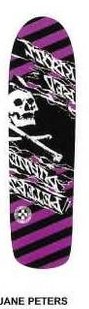 Black Label Peters Kross Bones deck in the VK Skate Distribution 2003