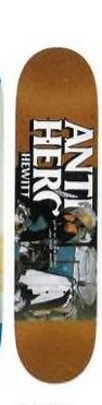 Anti Hero Hewitt Vagrant deck in the VK Skate Distribution 2003
