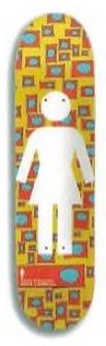 Girl Carroll Pattern deck in the VK Skate Distribution 2003