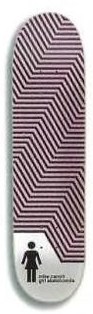 Girl Carroll Optical Illusion deck in the VK Skate Distribution 2003
