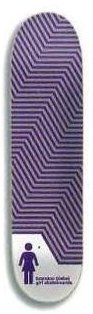 Girl Biebel Optical Illusion deck in the VK Skate Distribution 2003