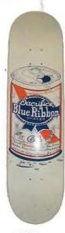 Sacrifice Blue Ribbon deck in the VK Skate Distribution 2003