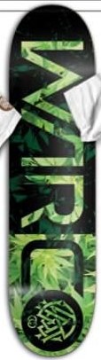 Warco Dope Boy Natural Ganja deck in the WARCO 2012 Spring Retailers Catalog