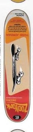 Zoo York Jordan Balsa Pro deck in the Zoo York 2003 Fall