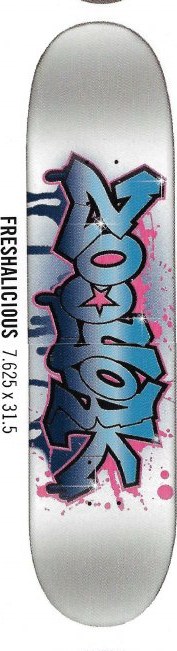 Zoo York Freshalicious deck in the Zoo York Product Poster 2004