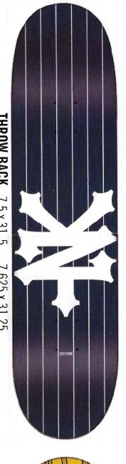 Zoo York Throw Back deck in the Zoo York Product Poster 2004