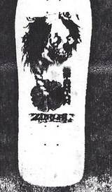 Zorlac Stanton Ramp deck in the Zorlac Catalog 1991