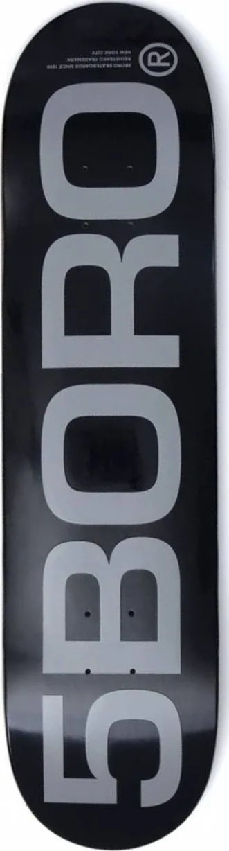 5Boro 5B EXT Logo (Black) deck