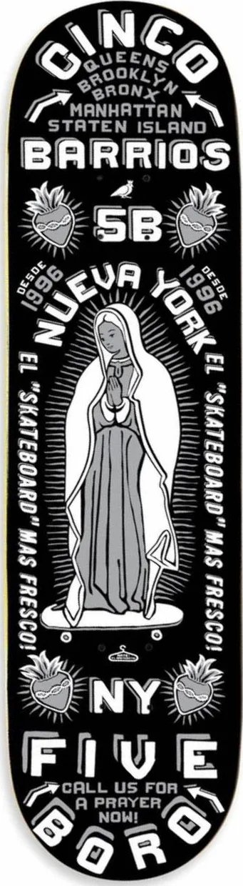 5Boro Cinco Barrios (Black) deck