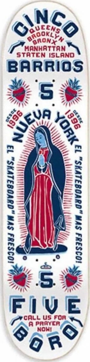 5Boro Cinco Barrios (White) deck