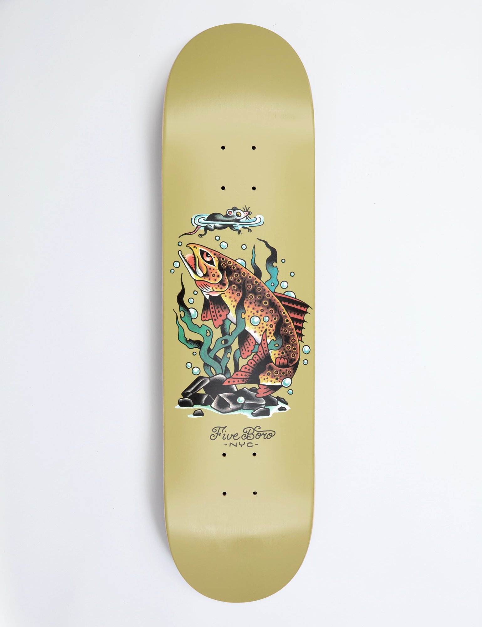 5Boro Fish Series Bronx Trout deck