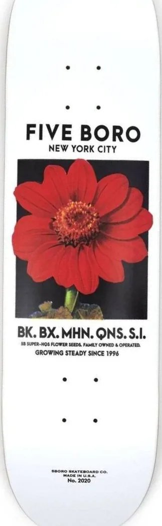 5Boro Flower Seed (Red) deck