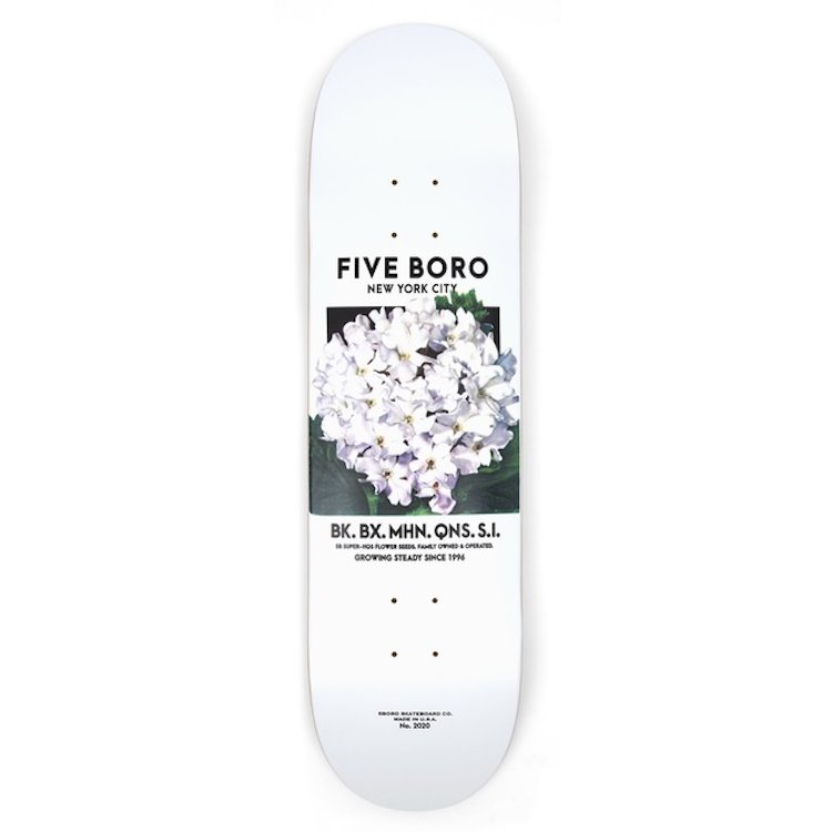 5Boro Flower Seed (White) deck