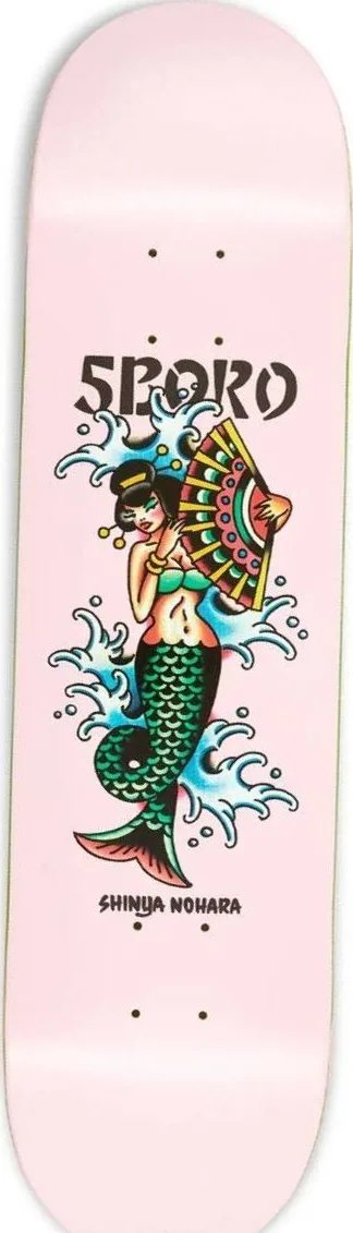 5Boro Shinya Nohara Mermaid Pro Series (Pink) deck