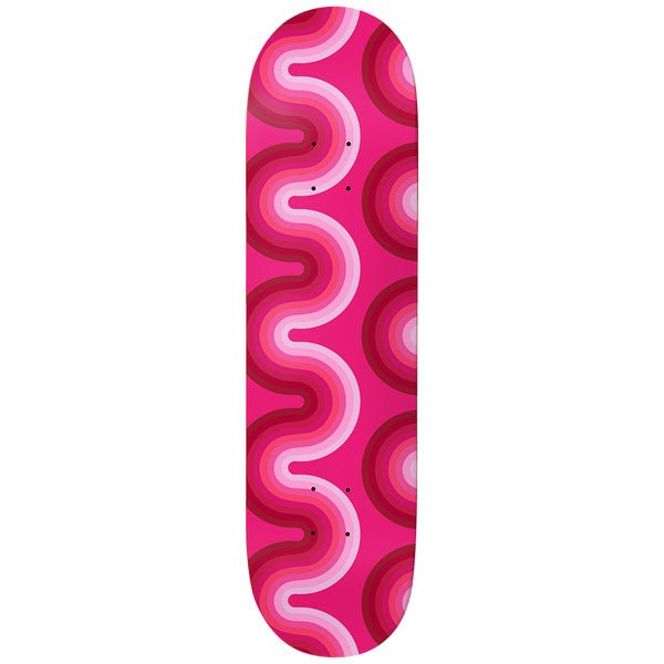 917 Call Me Wavy Pink Slick deck
