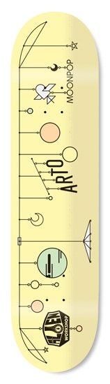 Alien Workshop Arto Saari Moonhop deck