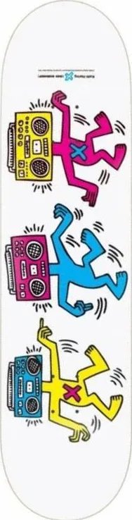 Alien Workshop Haring Boombox deck