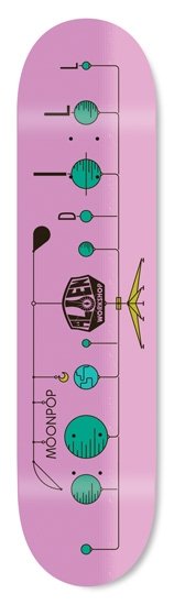 Alien Workshop Jason Dill Moonhop deck
