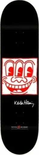 Alien Workshop Keith Haring TV Face Black deck