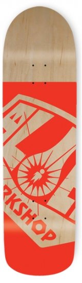 Alien Workshop OG Logo (Natural/Red) deck