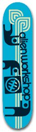 Alien Workshop Pusher (Blue) deck