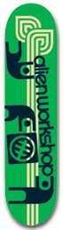 Alien Workshop Pusher (Green) deck
