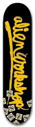 Alien Workshop Script (Black) deck