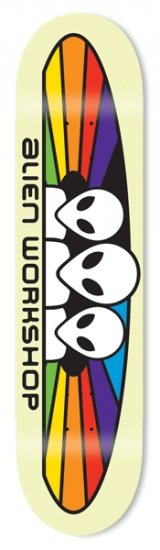 Alien Workshop Spectrum (Cream) deck